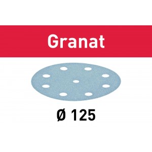 Discos de lixa Granat STF D125/8 P220 GR/100